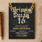 Drippin Swag 16 - Hip Hop Kaart