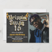 Drippin Swag 16 met fotolandschap Kaart (Voorkant)