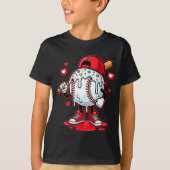 Dripping Baseball Drip Icecream Apparel Youth Boy  T-shirt (Voorkant)