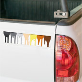 Dripping Bear Bar Bumpersticker (Op Truck)