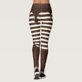 Dripping Chocolate Snoep Bar Leggings (Achterkant)