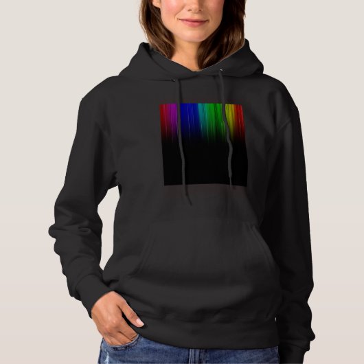 Dripping colours hoodie (Voorkant)