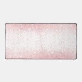 Dripping Glitter Roze Bureaumat (Voorkant)