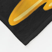 Dripping Gold Basketball Lovers Drip Basketball Yo Fleece Deken (Hoek)