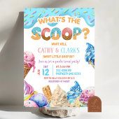 Dripping Ice Cream Wat is de Scoop Gender Reveal Kaart