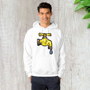 Dripping kraan Mannen Hoodie