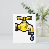 Dripping kraan uitnodigingen