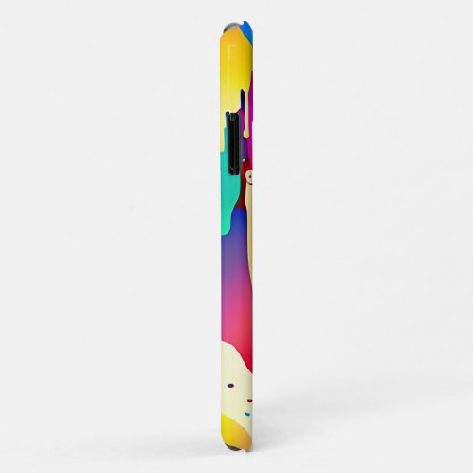 Dripping Paint Handtekening Case-Mate iPhone Case (Achterkant/rechts)