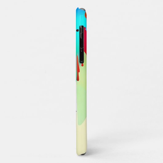 Dripping Paint Handtekening Case-Mate iPhone Case (Achterkant/links)