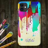 Dripping Paint Handtekening Case-Mate iPhone Case
