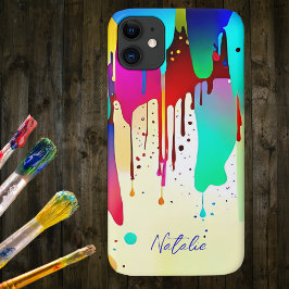 Dripping Paint Handtekening Case-Mate iPhone Case