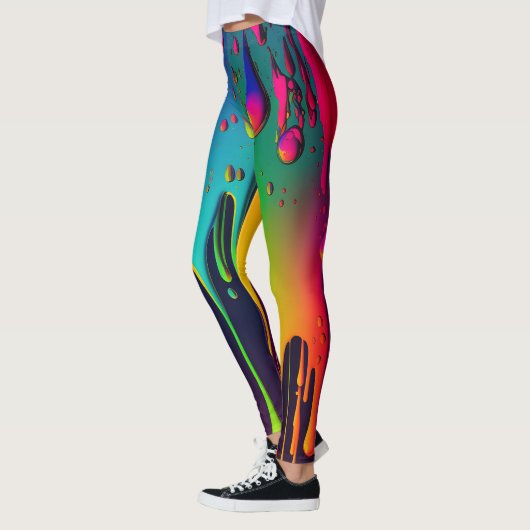 Dripping Paint Leggings -  (Links)