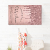 Dripping Peach Glitter | Terra Cotta Koraaldouche Spandoek (Insitu)