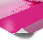 Dripping Pink Letter A - Customizable Name Poster  (Hoek)