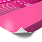 Dripping Pink Letter M - Customizable Name Poster (Hoek)