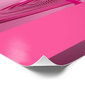 Dripping Pink Letter N - Customizable Name Poster  (Hoek)