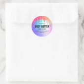 Dripping Rainbow Body Butter Labels (Tas)