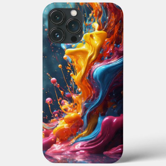 drippy abstra Case-Mate iPhone case (Achterkant)