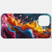 drippy abstra Case-Mate iPhone case (Achterkant (horizontaal))