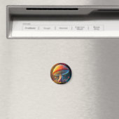 Drippy Amanita Muscaria Magnet (Insitu (Vaatwasser))