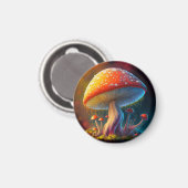 Drippy Amanita Muscaria Magnet (Voorkant / Achterkant)