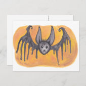 Drippy Bat Briefkaart (Voorkant / Achterkant)