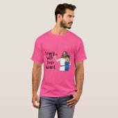 Drippy met Jezus Podcast T-shirt (Voorkant volledig)