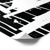 Drippy Paint Graffiti Art, Urban City Street Art Poster (Hoek)