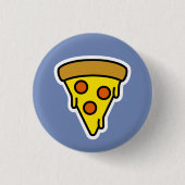 Drippy Pizza Ronde Button 3,2 Cm (Voorkant)