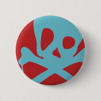 Drippy Skull Ronde Button 5,7 Cm