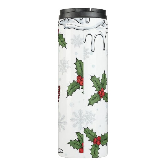 Drippy Snowman Delight Thermosbeker (Achterkant)