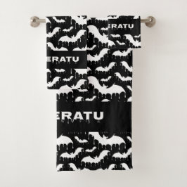 Drippy Vampier Vleermuizen Nu Gothic Gothic Bad Handdoek