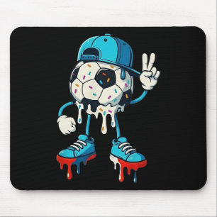 Drippy Voetbal Ll Vredeshanden Cool Street Art Des Muismat