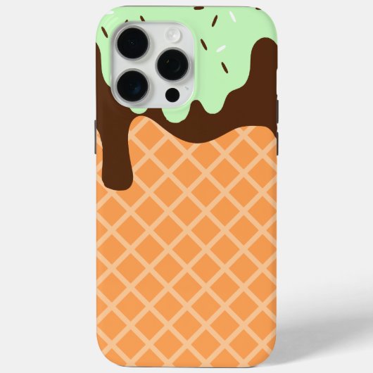 Drippy Waffle Cone Ice Cream Case-Mate iPhone Case (Achterkant)