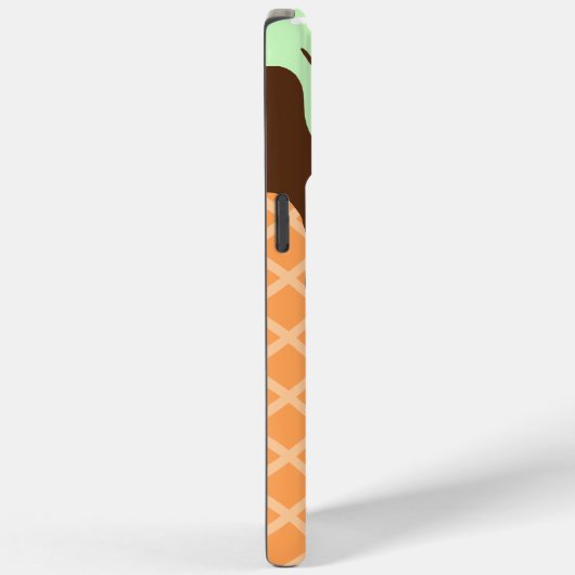 Drippy Waffle Cone Ice Cream Case-Mate iPhone Case (Achterkant / Rechts)