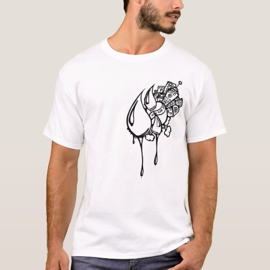 Drippy World T-shirt (Voorkant)