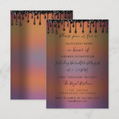 Drips Honey Sweet 16th Vrijgezellenfeest Kaart (Voorkant / Achterkant)