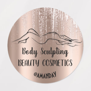 Drips Roze Lichaamscosmetica Balm Zeep Boetseren Labels