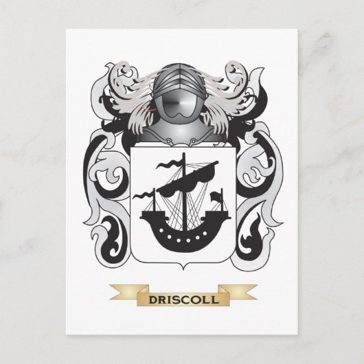 Driscoll-wapenstilstand Briefkaart (Voorkant)