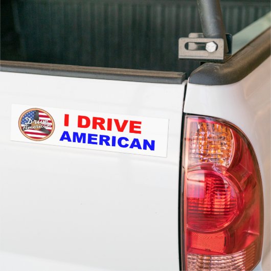 Drive American Bumpersticker (Op Truck)