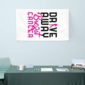 Drive Away Breast Cancer Golfing Golfer Spandoek (Beurs)