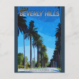  drive Beverly Hills California Travel Briefkaart