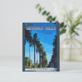  drive Beverly Hills California Travel Briefkaart (Staand voorkant)