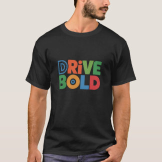 Drive Bold T-shirt Krachtige stijl voor mannen