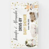 Drive-by Baby shower Banner (Verticaal)