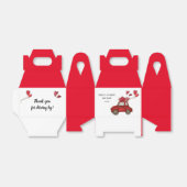 Drive-by Baby shower Bedankdoosjes (Uitgevouwen)