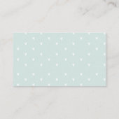 Drive by Baby shower Diaper Raffle Enclosure Card Informatiekaartje (Achterkant)