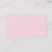 Drive by Baby shower Diaper Raffle Enclosure Card Informatiekaartje (Achterkant)