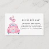 Drive by Baby shower Enclosure Card Informatiekaartje (Voorkant)