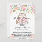 Drive by Baby shower Virtual Baby shower Kaart (Voorkant)